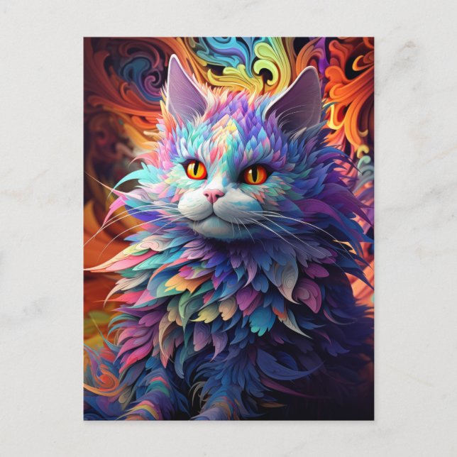 Whisker Wonder Postkarte (Vorderseite)