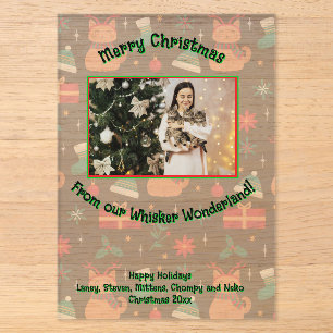 Whisker Wonderland Acryl-Foto Acryleinladungen