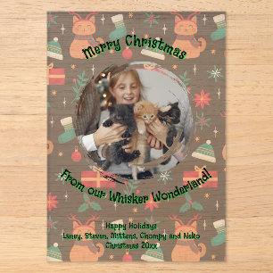 Whisker Wonderland Acryl-Foto Acryleinladungen