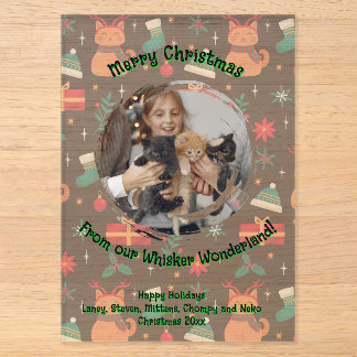 Whisker Wonderland Acryl-Foto Acryleinladungen