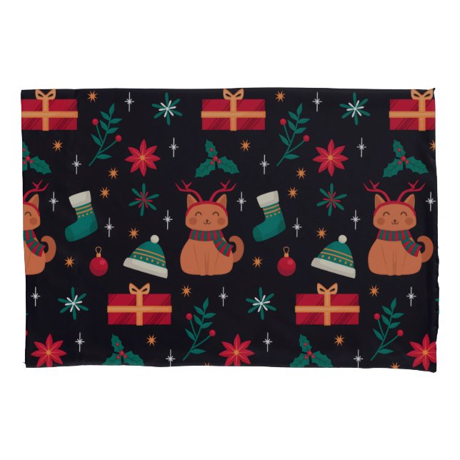 Whisker Wonderland Kissenbezug (Vorderseite)