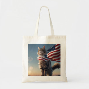 Whiskers de la liberté - Sac fourre-tout de chat p