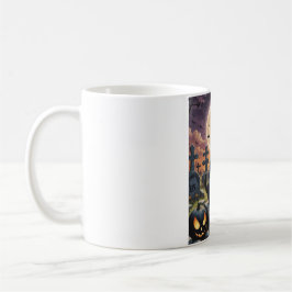 Whiskers of the Witching Hour - Black Cat Kaffeetasse