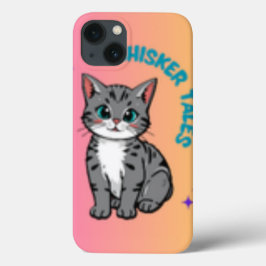 Whiskers & Tales Niedlich Cat Storybook Handy Case
