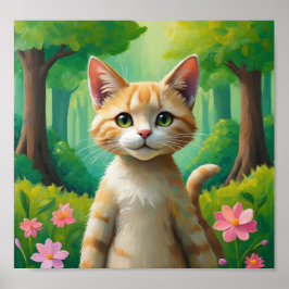 WhiskersInBloom Poster