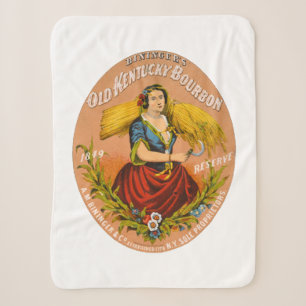 Whiskey Advertising Label, Circa 1860. Sherpadecke