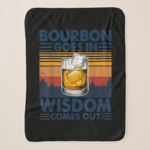 Whiskey Bourbon geht in Weisheit hervor Sherpadecke