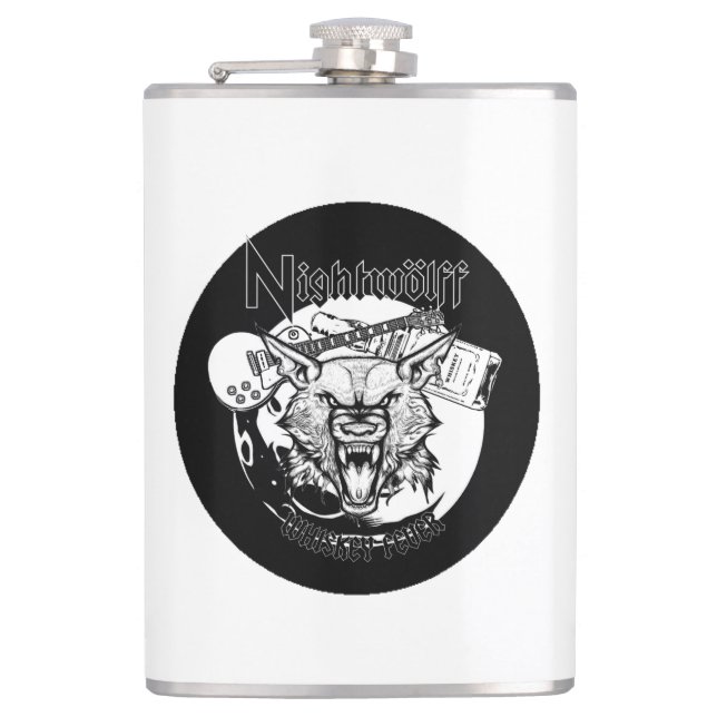 Whiskey Fever Flask! Flachmann (Vorderseite)