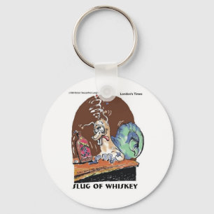 Whiskey Funny Snail Geschenke & T-Shirts Schlüsselanhänger