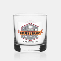 Whiskey-Glas mit Logo