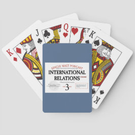 Whiskey & IR Theorie "Blue Label" Spielkarten