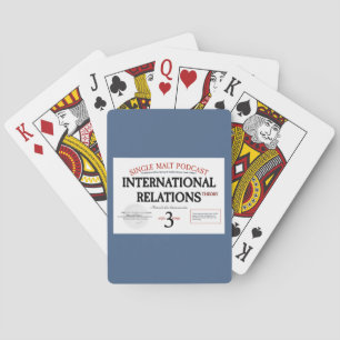 Whiskey & IR Theorie "Blue Label" Spielkarten