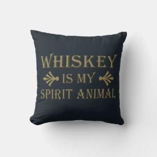 Whiskey ist meine geile Redewendungen mit lustigen Kissen