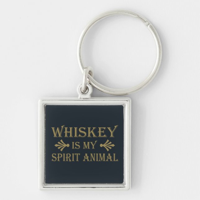 Whiskey ist meine geile Redewendungen mit lustigen Schlüsselanhänger (Vorne)