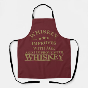Whiskey ist meine geile Redewendungen mit lustigen Schürze