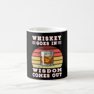 Whiskey kommt aus Weisheit Kaffeetasse