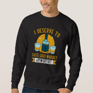 Whiskey Rum Alkohol Cocktail Betrunken Alkoholisch Sweatshirt