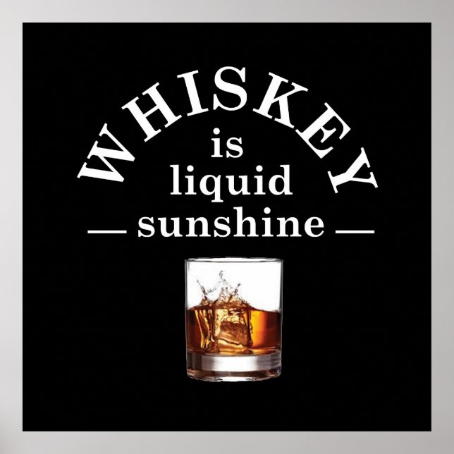 whiskey sayings quotes whiskey slogan poster (Vorne)