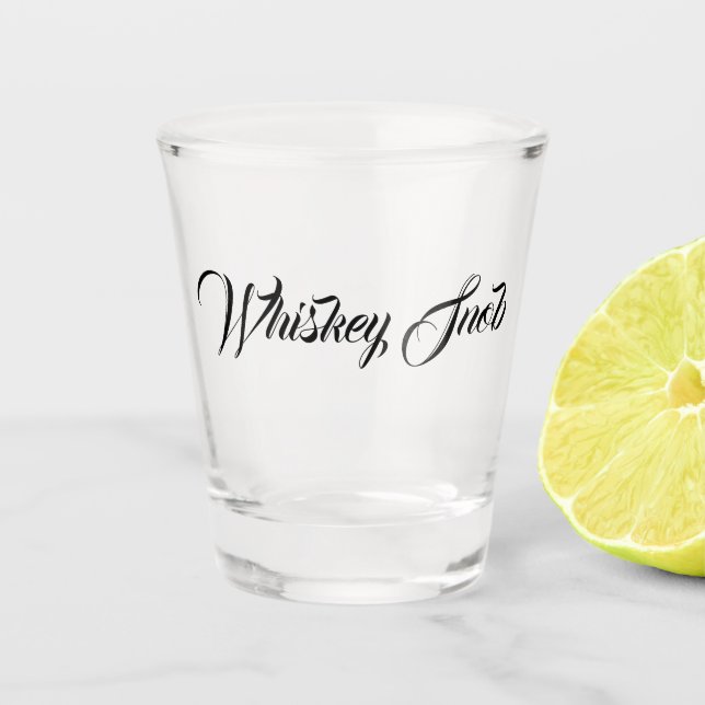 Whiskey Snob Shootglas Schnapsglas (Vorderseite)