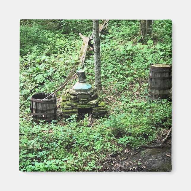 Whiskey Still at Mabry Mill, VA Magnet (Vorne)