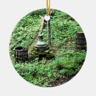 Whiskey Still at Mabry Mill, Virginia Keramik Ornament