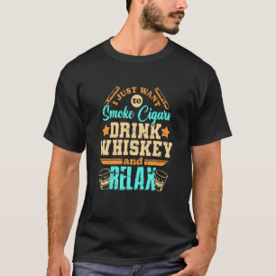 Whiskey trinken und Alkohol trinken Whiskey T-Shirt