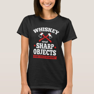 Whiskey- und Sharp-Objekte T-Shirt