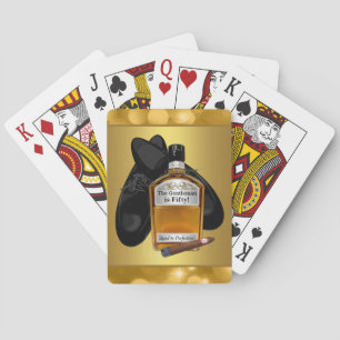 Whiskey- und Zigarren-Poker-Kartenspiel Spielkarte