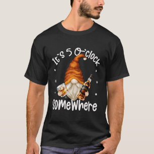 Whiskey-Vater zitieren ihre 5 O-Uhr irgendwo T-Shirt