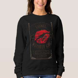 Whiskey Vintag Girl Lionel glatt und ausgewogen zn Sweatshirt