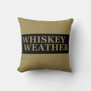 Whiskey Wetter lustige Trinkkurse Kissen