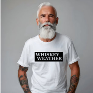 Whiskey Wetter lustige Trinkkurse T-Shirt