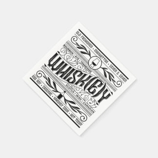 Whiskey / Whisky Serviette