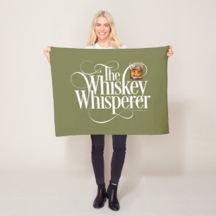 Whiskey Whisperer Fleece Blanket
