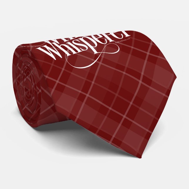 Whiskey Whisperer Neck Tie Krawatte (Gerollt)