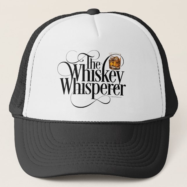 Whiskey Whisperer Trucker Hat Truckerkappe (Vorderseite)