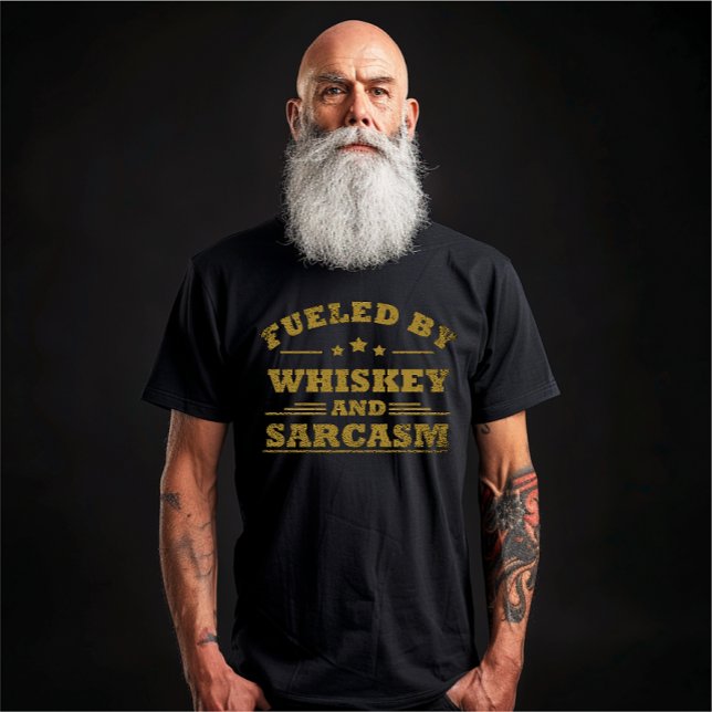 Whiskey zitiert lustige Alkoholkonsum Redewendunge T-Shirt (Von Creator hochgeladen)