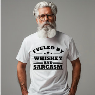 Whiskey zitiert lustige Alkoholkonsum Redewendunge T-Shirt