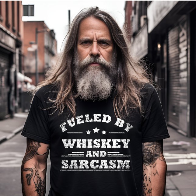 Whiskey zitiert lustige Alkoholkonsum Redewendunge T-Shirt (Von Creator hochgeladen)
