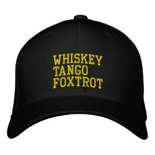 WhiskeyTangoFoxtrot Casquette (version militaire)