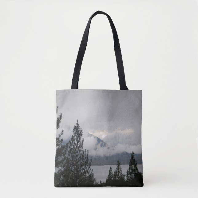 Whiskeytown See mit dem Nebelschmuck... Tasche (Vorderseite)