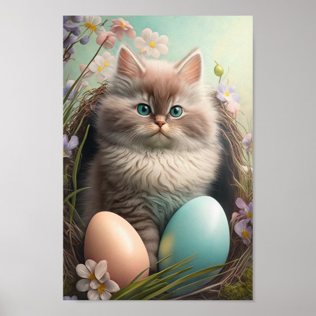 Whiskkys the Oaster Kitten Poster (Vorne)