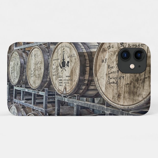 Whisky-Barrel im Lager Case-Mate iPhone Hülle (Rückseite (Horizontal))
