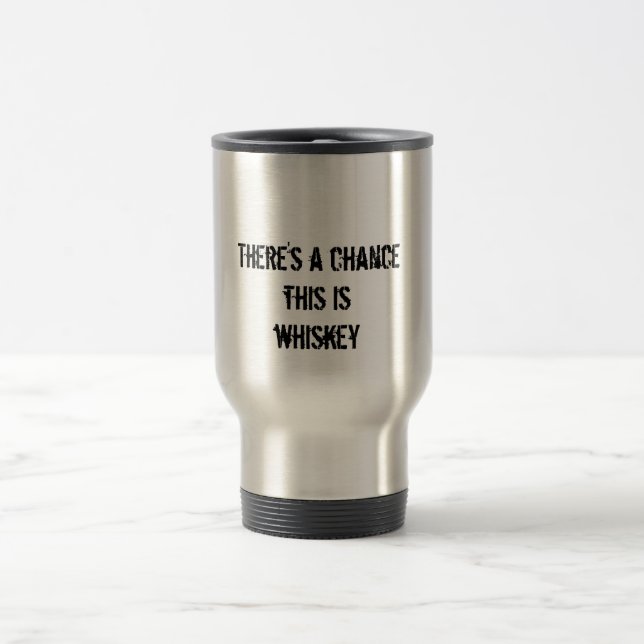 "Whisky" des rostfreien Stahls Reise-Tasse Reisebecher (Mittel)