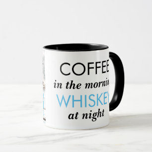 Whisky-Kugel / Tasse des Kaffees