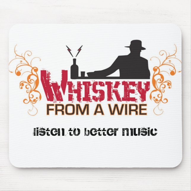 Whisky-Mausunterlage Mousepad (Vorne)