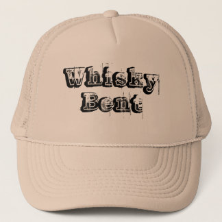 Whisky verbogener beige Hut Truckerkappe