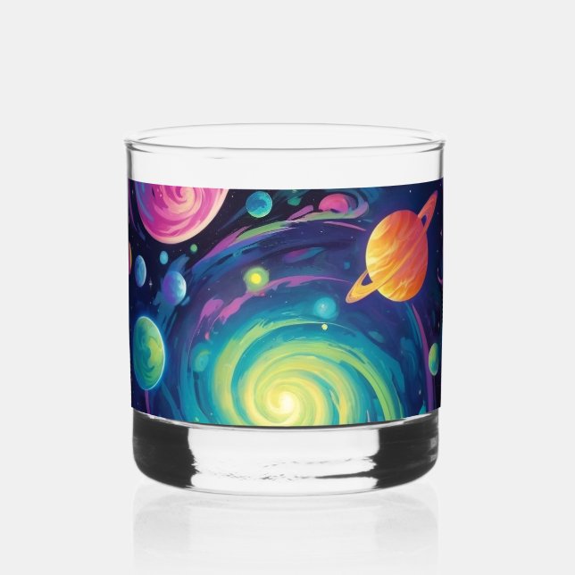 Whisky Verre de Whiskey à épingle planétaire (Recto)