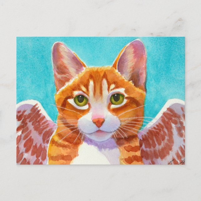 Whiskys, Angel Cat Postkarte (Vorderseite)
