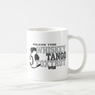 WhiskyTango Foxtrot - Luftfahrt-Spaß Kaffeetasse